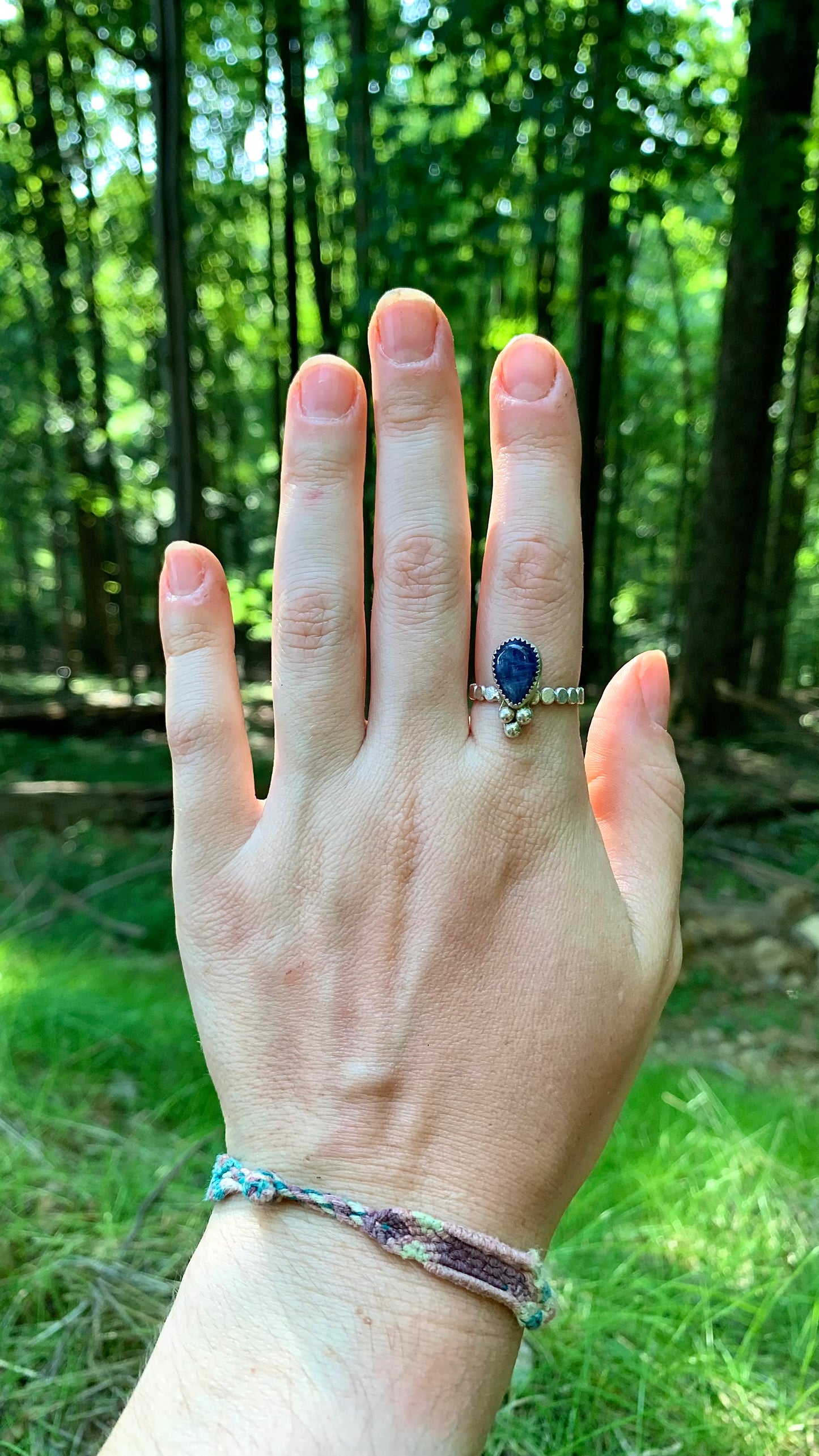 Blue Kyanite Ring
