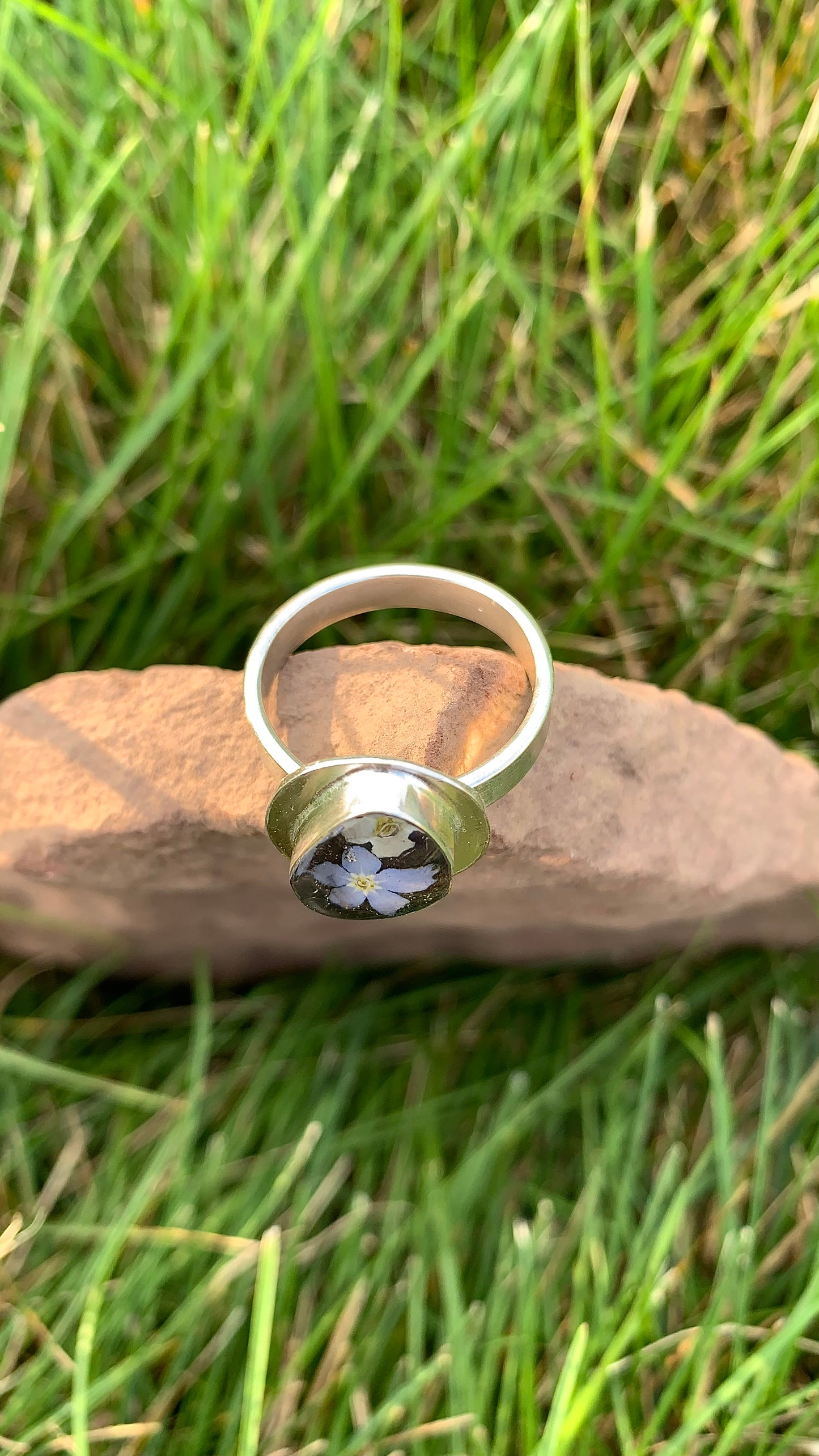 Double Forget-Me-Not Ring