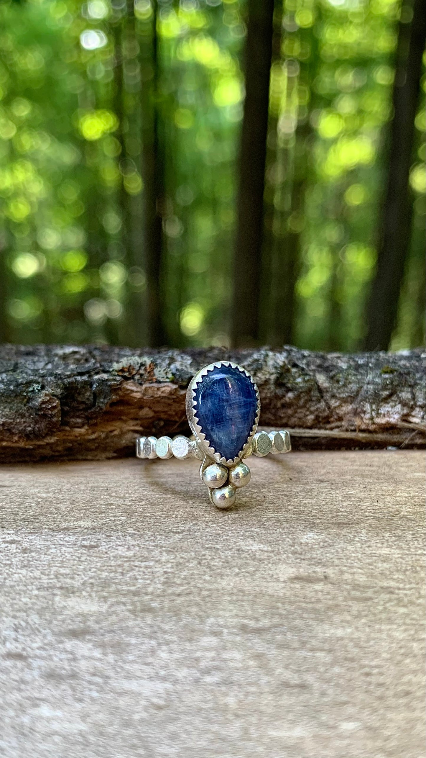 Blue Kyanite Ring