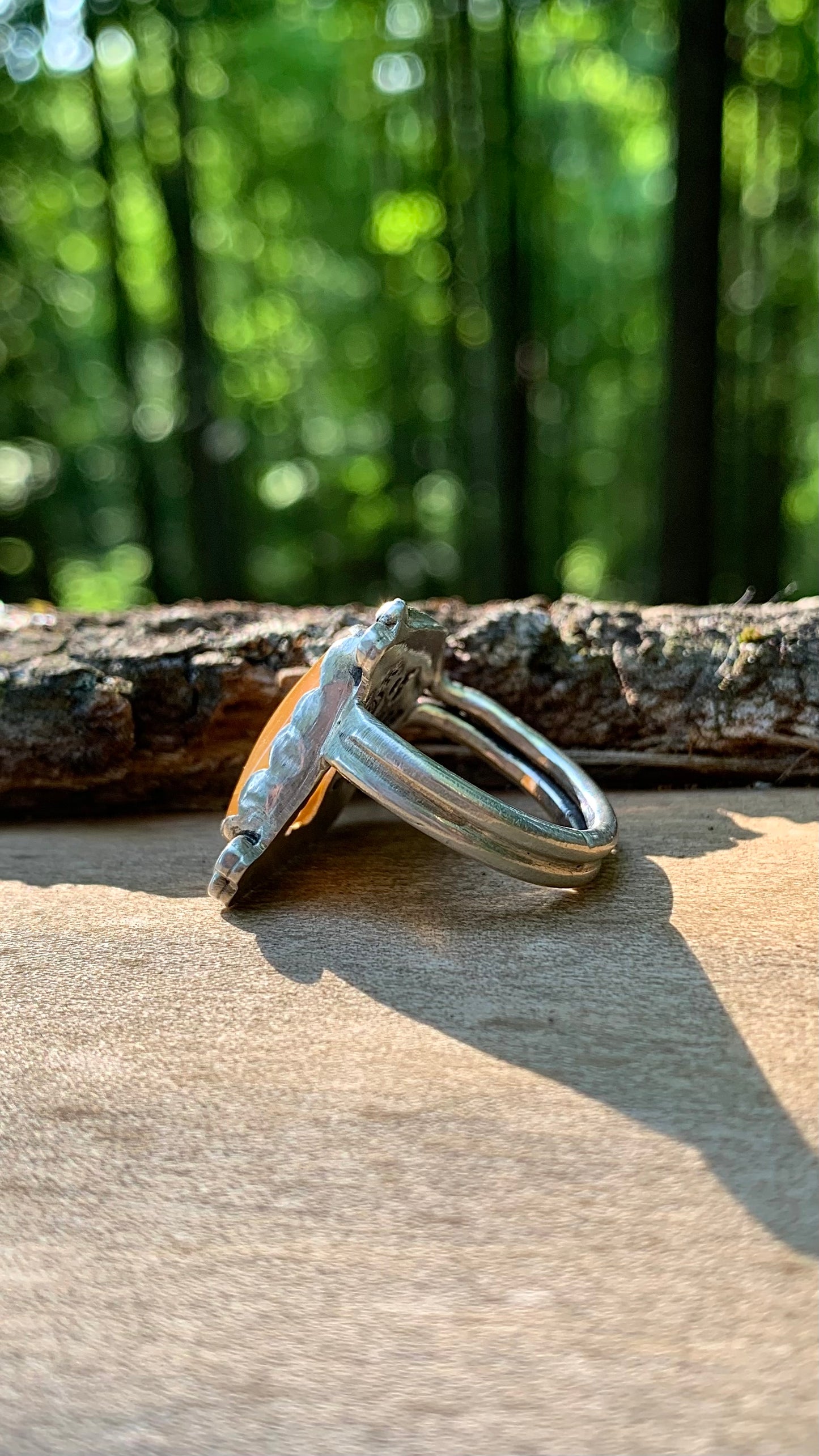 Groovy Montana Agate Ring
