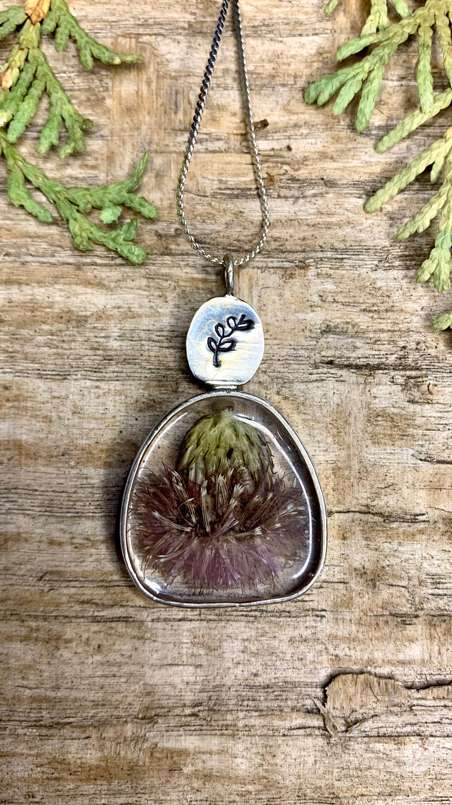 Thistle & Moss Kyanite Necklace