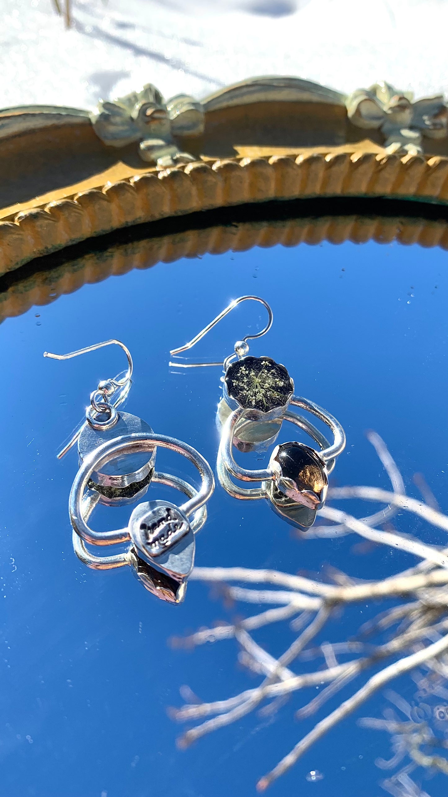 Queen Anne’s Lace (Snowflake) Earrings