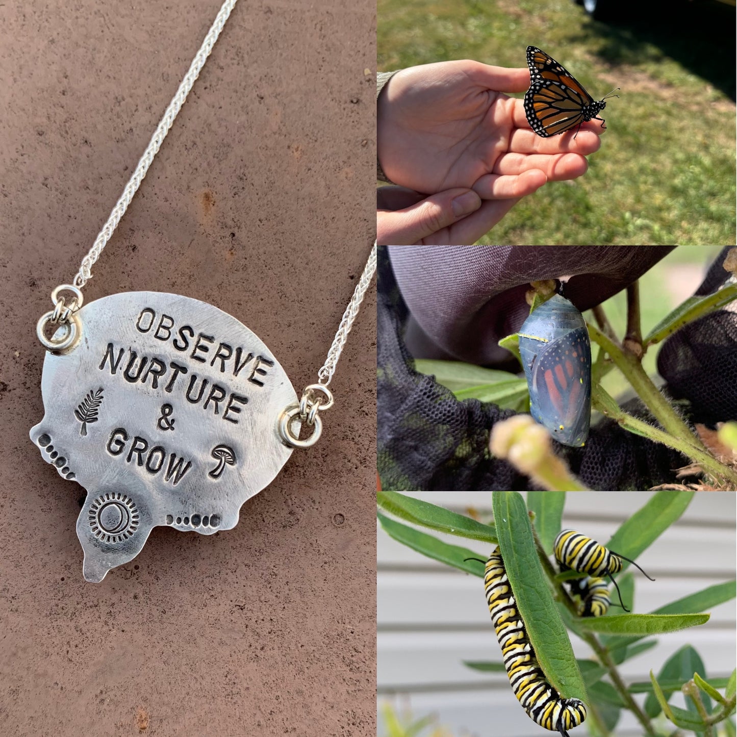 Turquoise & Montana Agate Necklace