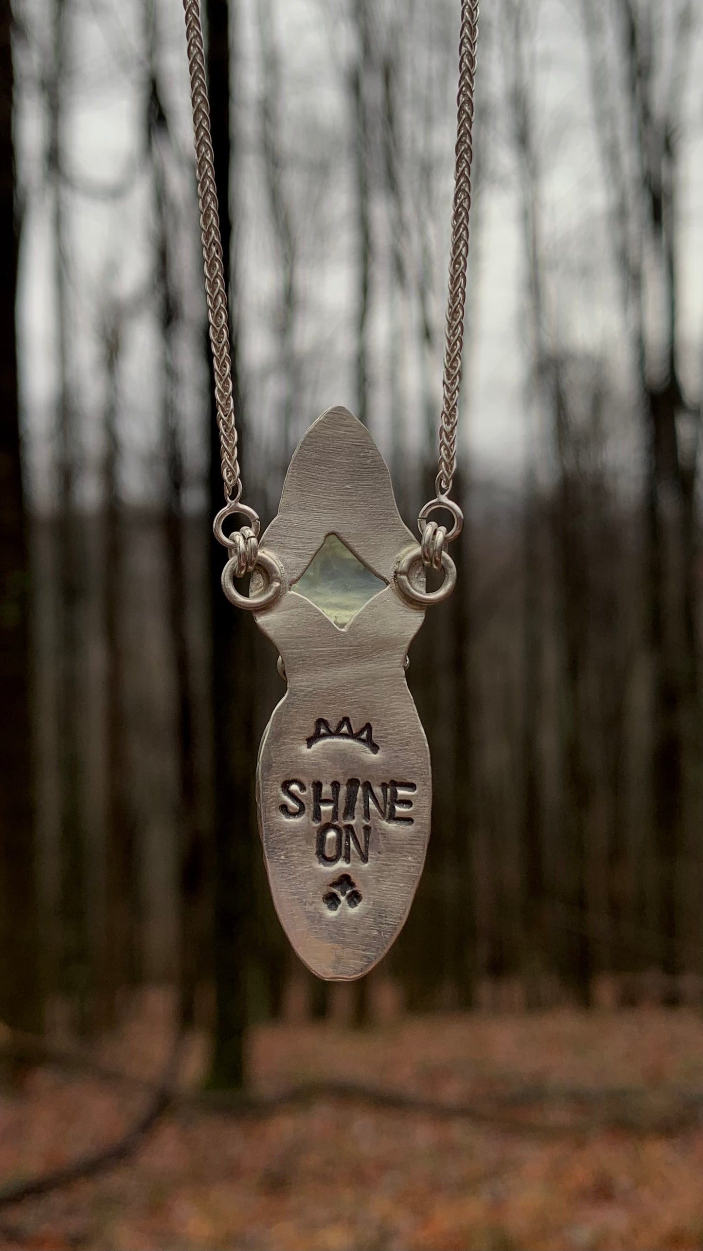 Lush Prehnite & Yarrow Necklace