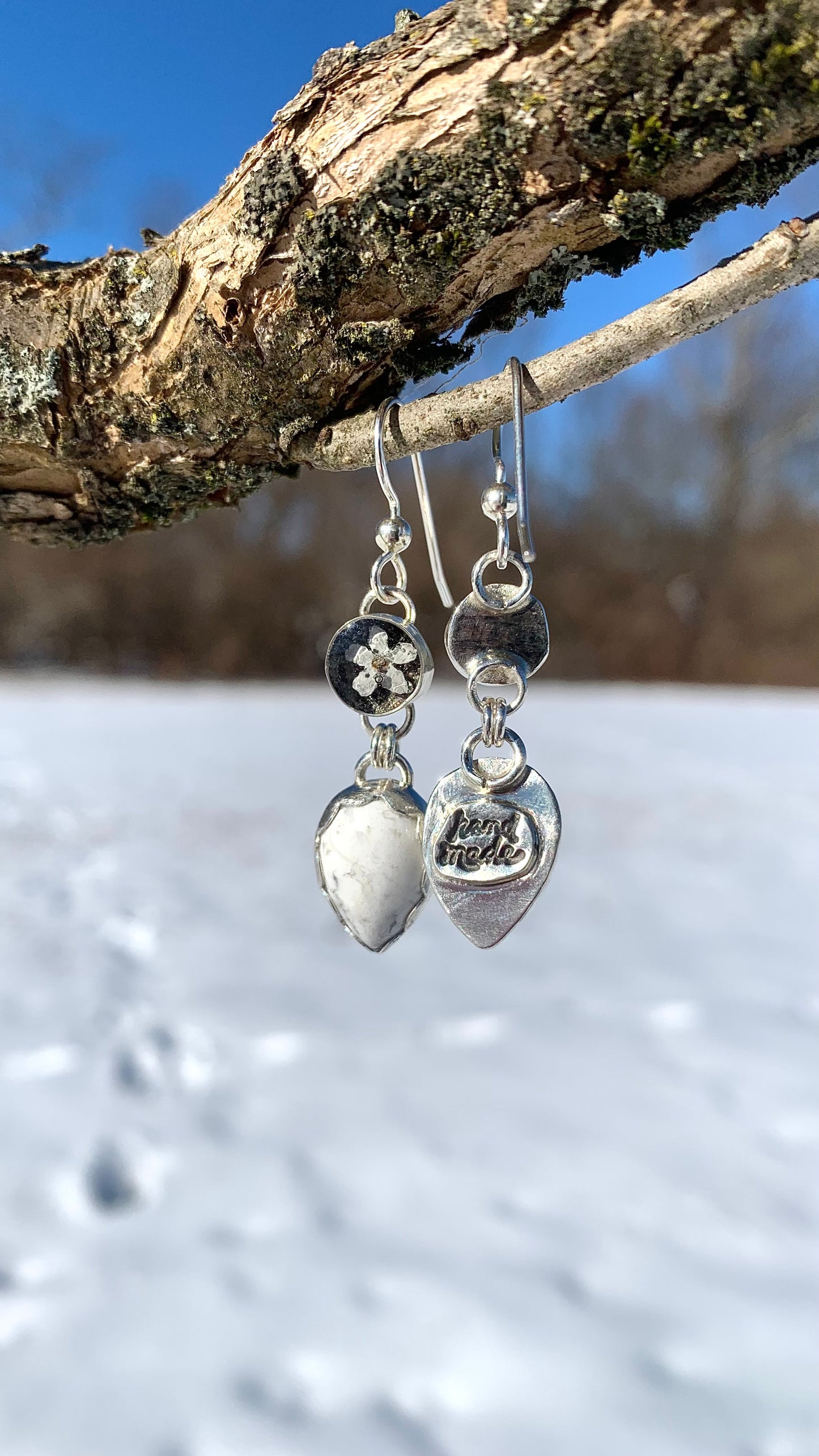 Dainty Forget-Me-Not Earrings