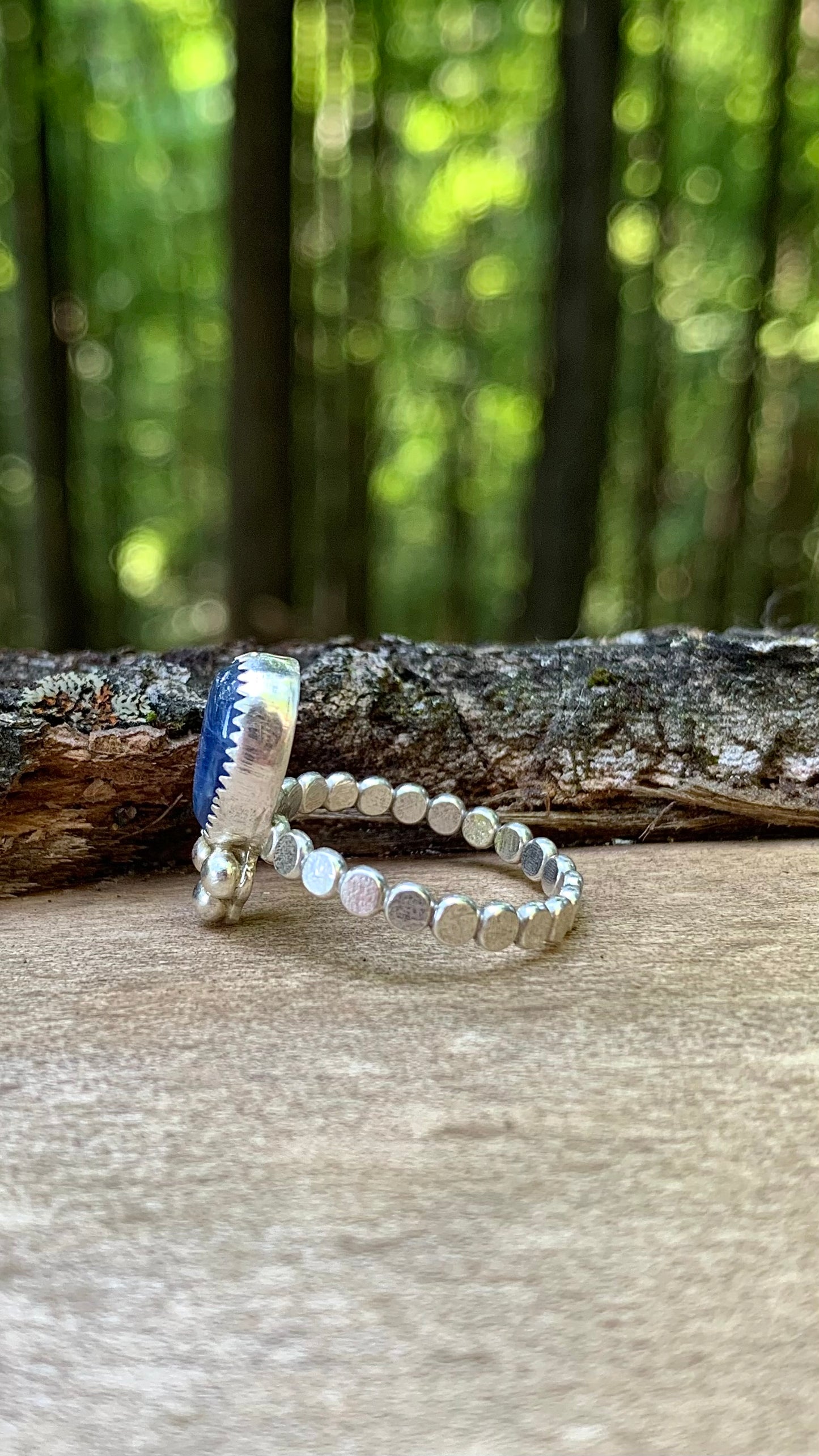 Blue Kyanite Ring